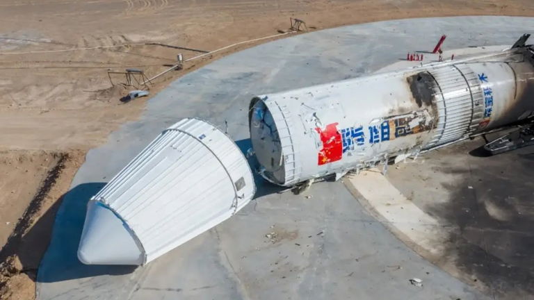 China quiere ser como SpaceX, pero este vídeo desde un dron demuestra que aún tienen mucho que aprender