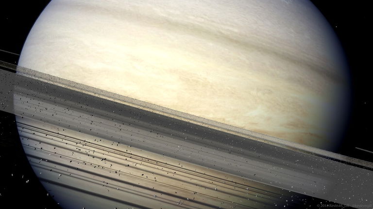 Saturno y Urano no son los únicos planetas con anillos: en el pasado la Tierra tuvo el suyo