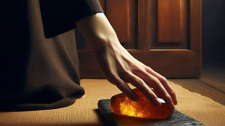 Una mujer usaba una piedra como tope de puerta: lo que no sabía es que era un objeto que valía millones
