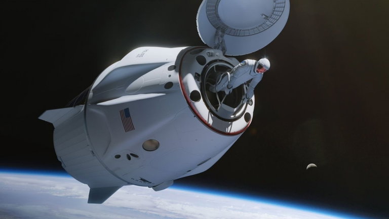 Han sido los primeros astronautas no profesionales en realizar un paseo espacial: así fue el histórico evento
