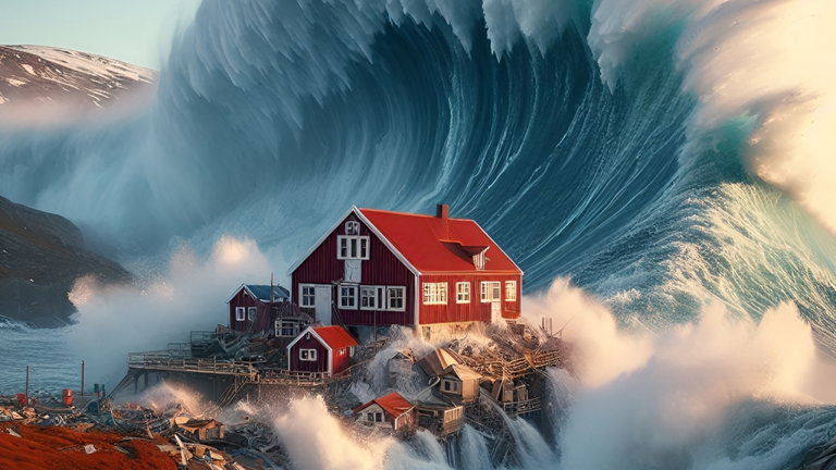 Este gigantesco tsunami sacudió la Tierra durante 9 días. También creó la ola más grande que ha existido
