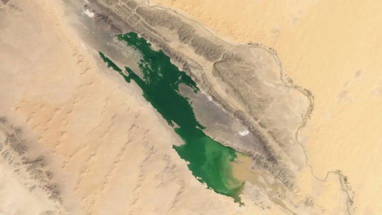 Este lago apareció de repente en el desierto del Sáhara y nos puede dar una pista de cómo fue este árido entorno en el pasado