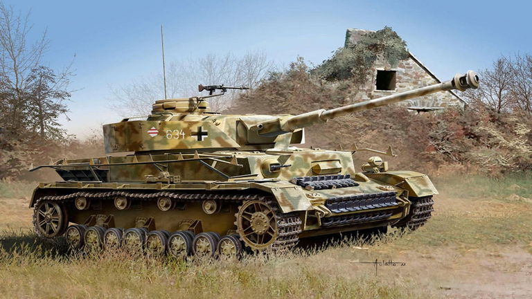 El "Super tanque nazi" existió en la vida real. Pesaba casi 200 toneladas y era una bestia blindada con un cañón enorme