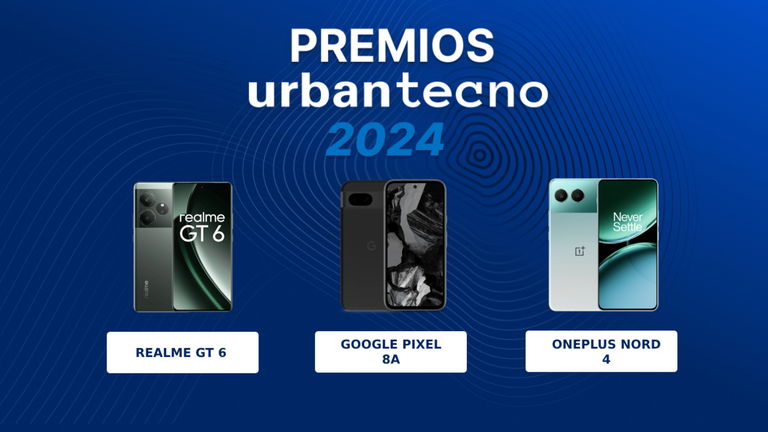 Premios Urban Tecno 2024: los tres teléfonos nominados a mejor móvil calidad-precio