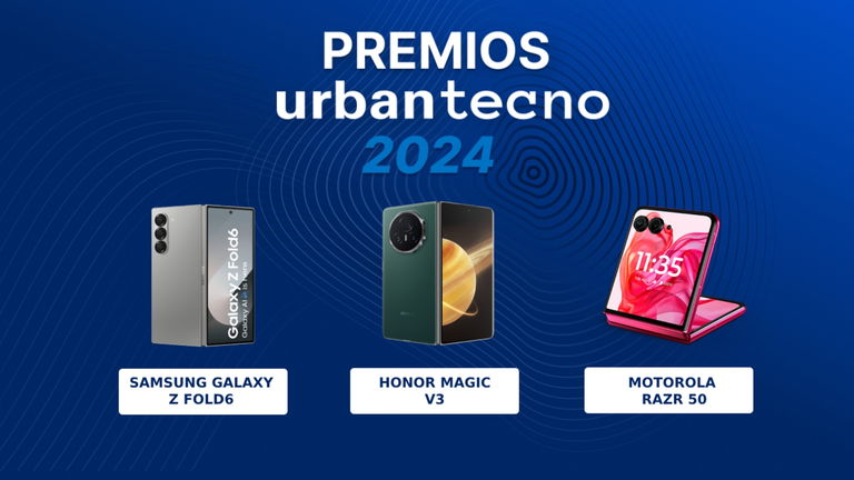 Premios Urban Tecno 2024: nominados a mejor smartphone plegable