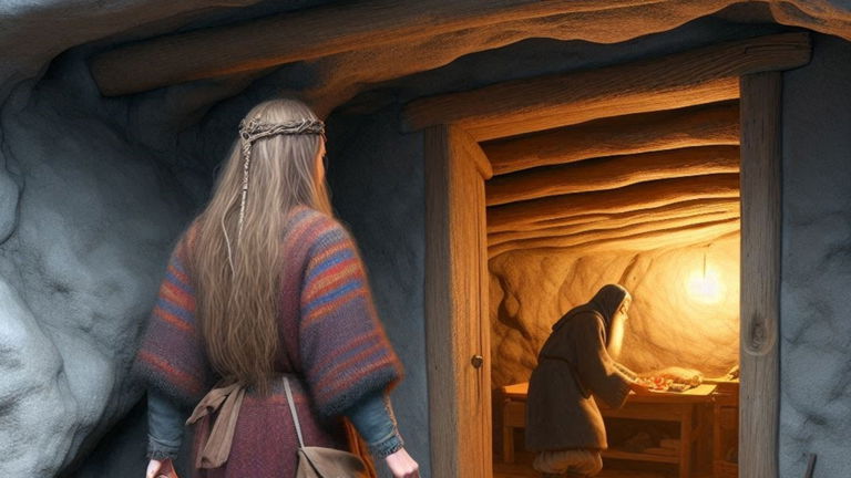Son casas de 5.000 años de antigüedad, pero muestran un tipo de arquitectura que es más propia de nuestra época