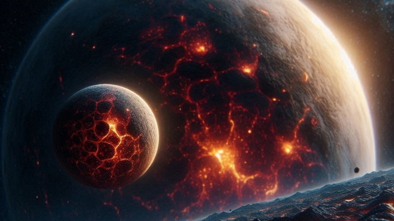 Estos objetos celestes son conocidos como exolunas  y ahora hemos hallado uno que se comporta como un volcán cósmico