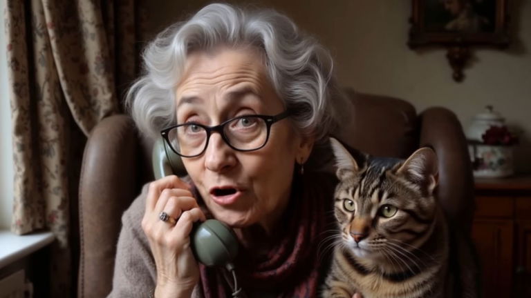 A partir de ahora los estafadores serán estafados: desarrollan una abuela mediante IA que solo habla de su gato por teléfono