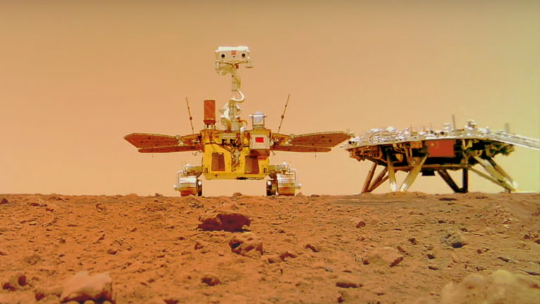 Si cabía alguna duda de que Marte tuvo hace mucho tiempo un mar en su superficie, ahora el rover chino Zhurong parece tener sólidas evidencias