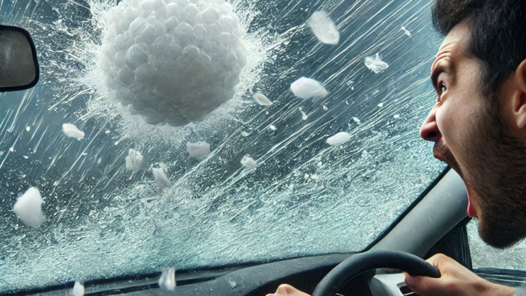 Existen gigantescas bolas de granizo y la ciencia nos acaba de desvelar cómo es posible que se formen estos proyectiles congelados