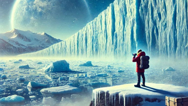 Un grupo de terraplanistas viajan a la Antártida para comprobar sus teorías y se ven humillados: no hay un muro de hielo que marque el fin del planeta