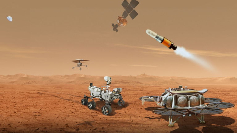 La NASA quiere traer de vuelta las muestras que ha recogido en Marte. Por ahora tiene dos opciones para hacerlo y debe elegir una