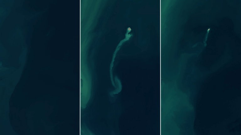 La NASA tiene imágenes de una isla misteriosa. Apareció y desapareció en apenas unos pocos meses