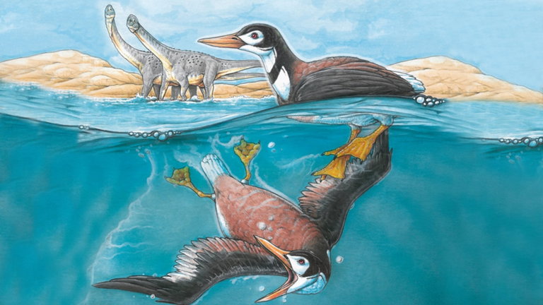 Después del meteorito estos fueron los animales que prosperaron en la prehistórica Antártida: eran parientes de los dinosaurios