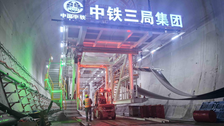 El proyecto más ambicioso del mundo está en China, y es una perforadora directamente venida del futuro