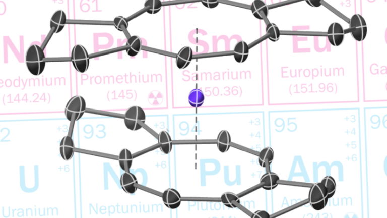 Esta excepcional molécula contiene un extraño elemento de la tabla periódica: es nueva y, además, es radioactiva