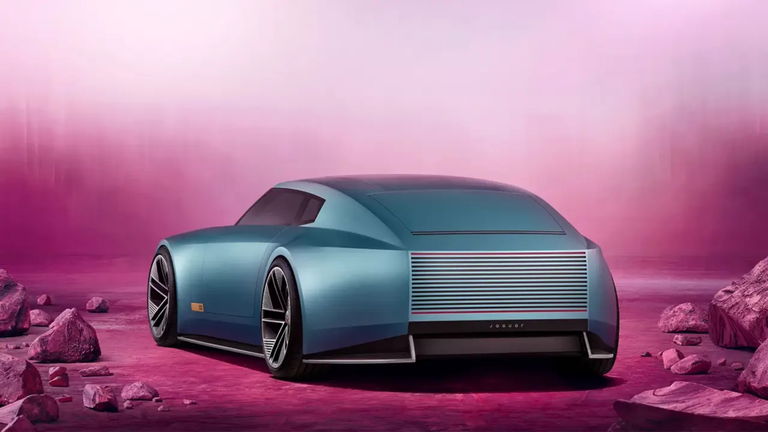 Jaguar une a Hollywood con el glamour de París para presentar su flamante nuevo coche eléctrico. Este es el Type 00