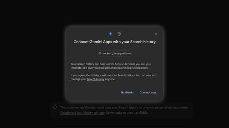 La IA Gemini de Google puede ver tu historial de búsqueda, pero solo si se lo permites. Así puedes evitarlo