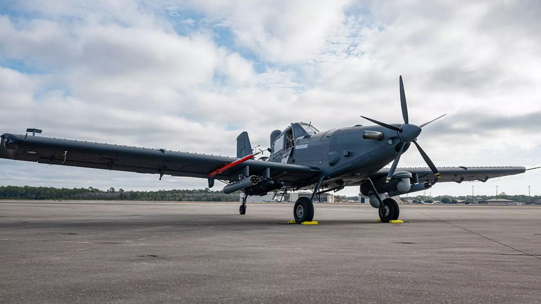 Estados Unidos trae de vuelta un avión de combate retro. Fue usado en batalla hace más de 50 años