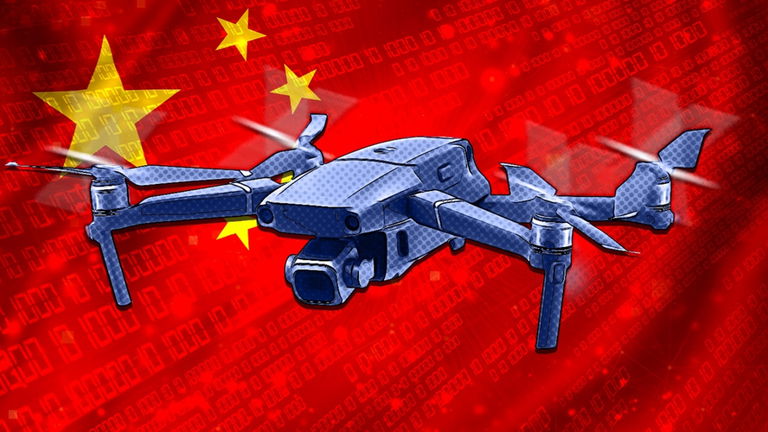 China enseña su nuevo dron de combate. Tiene forma de termo de café y puede lanzar granadas explosivas