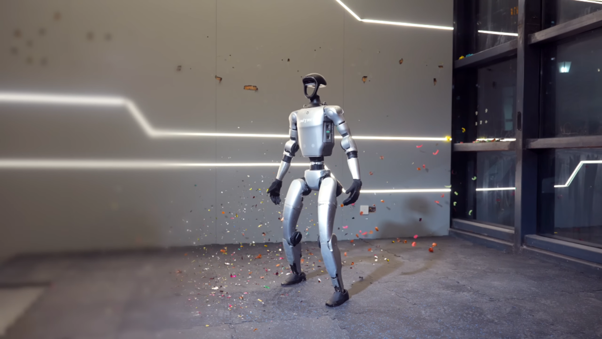 El robot humanoide G1 actualiza su sistema y ahora puede dar apretones ...