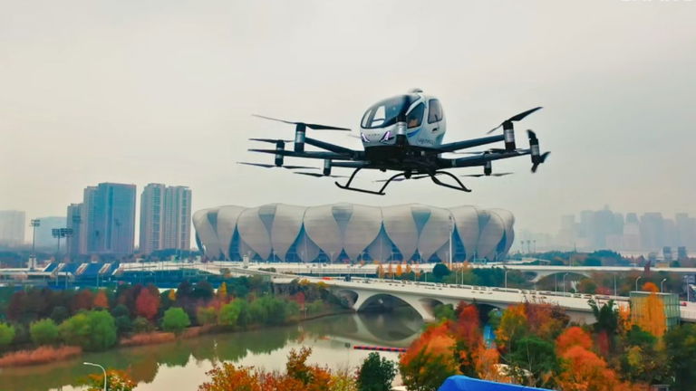 Los expertos ya tienen una fecha sobre cuándo habrá taxis voladores en China: es antes de lo que creemos
