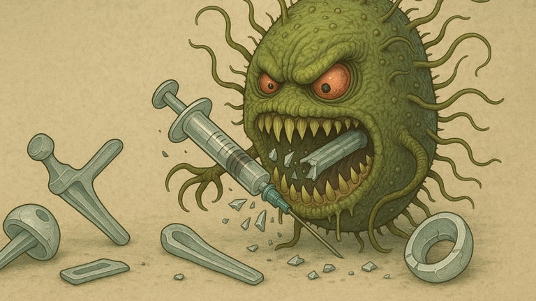 Esta superbacteria es realmente peligrosa, pudiendo llegar a comerse implantes médicos de plástico