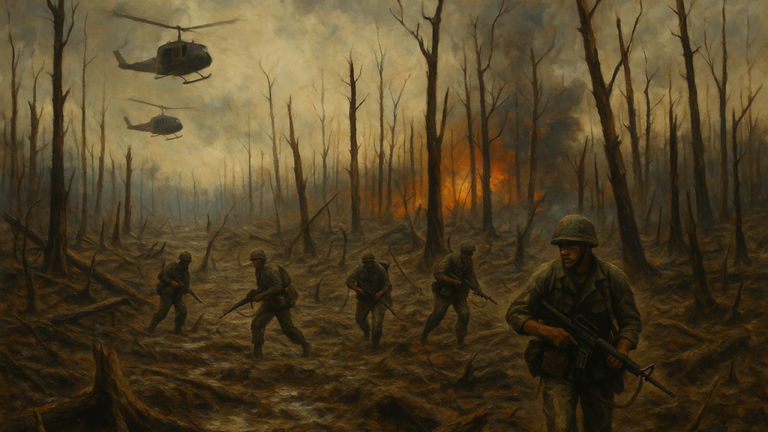 Las cicatrices de la guerra de Vietnam todavía pueden verse. Ha pasado medio siglo y el medio ambiente sigue recuperándose