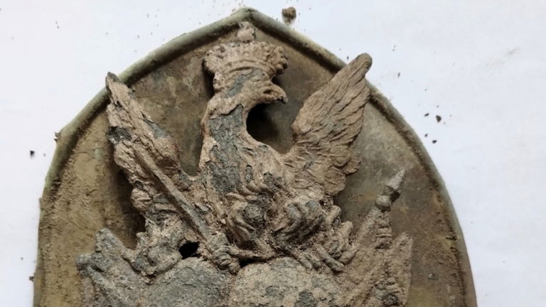 Encuentran un águila de bronce de hace 300 años: nos cuenta la historia de Polonia