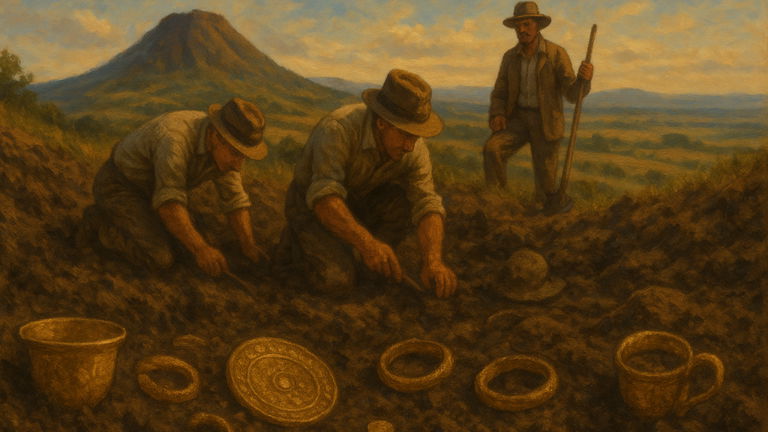 Tesoros emergen en una colina volcánica de Hungría y reescriben la historia de las sociedades prehistóricas europeas