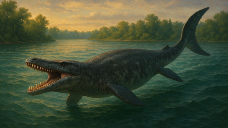 Medía más de 9 metros, era feroz y vivió con los dinosaurios. Así es el nuevo monstruo marino que han descubierto