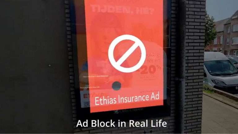 Un ingeniero, harto de la publicidad, ha creado un bloqueador de anuncios para el mundo real