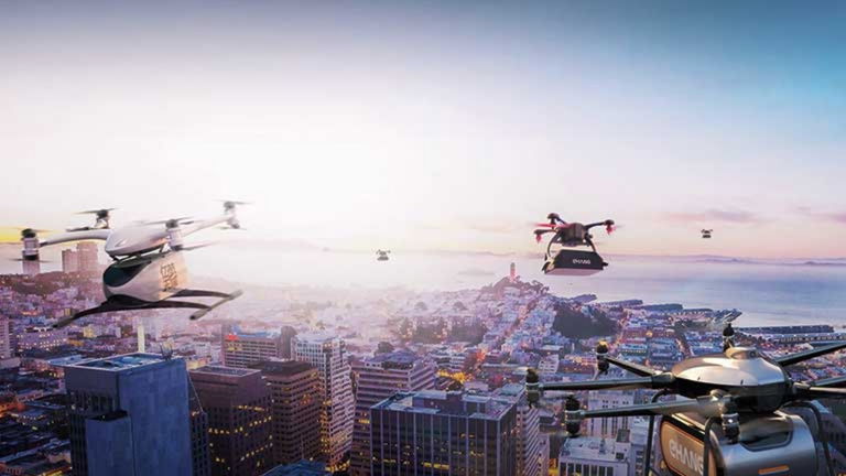 El taxi volador chino cada vez está más cerca de ser una realidad: ahora va a aumentar la potencia de sus baterías