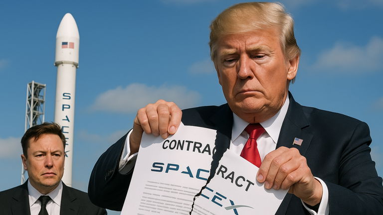 ¿SpaceX al borde del colapso? Lo que ocurriría si Donald Trump cancela sus contratos con la NASA