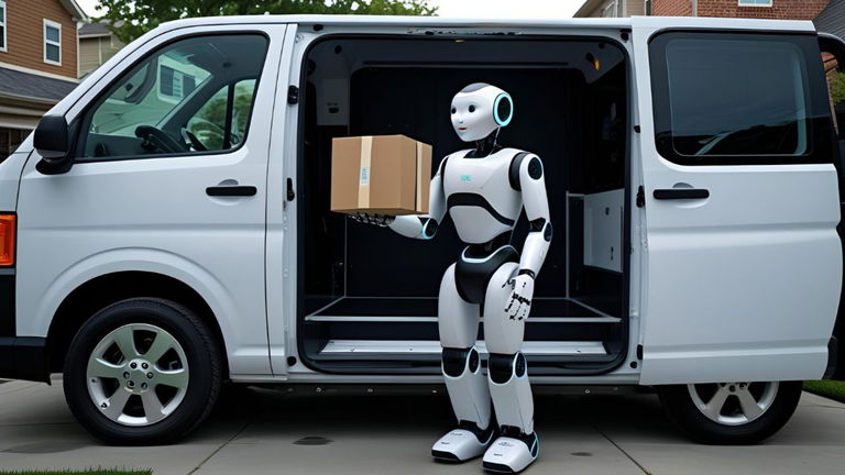 El futuro ya está aquí: Amazon está entrenando robots humanoides para repartir sus paquetes