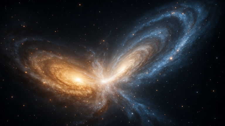 La Vía Láctea y Andrómeda están a punto de chocar. Va a ser el encuentro espacial más épico de la historia