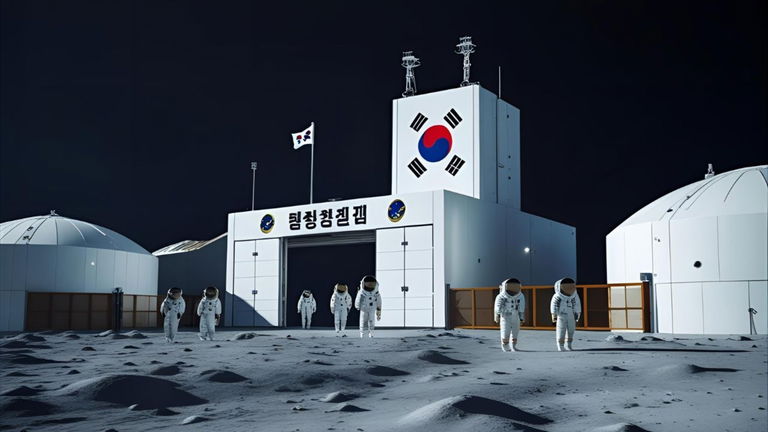 La ambición espacial de Corea del Sur aumenta: planea tener una base lunar en apenas 20 años