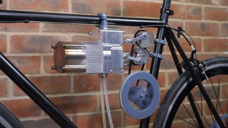 Un youtuber sorprende a los científicos: acaba de fabricar una bicicleta con motor que no necesita combustible