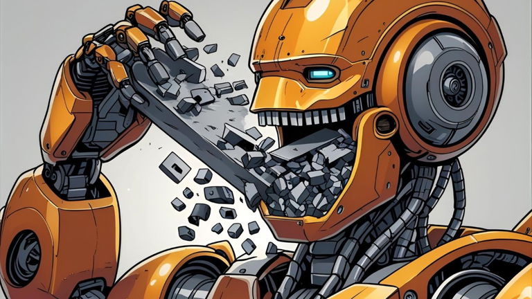 Los robots ahora pueden comerse a otros robots: estos son los beneficios del "metabolismo" en las máquinas