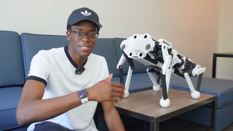 Funciona con 12 motores y cuerdas: así es el nuevo perro robot que ha diseñado este estudiante de Estados Unidos