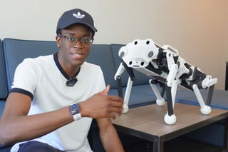 Funciona con 12 motores y cuerdas: así es el nuevo perro robot que ha diseñado este estudiante de Estados Unidos