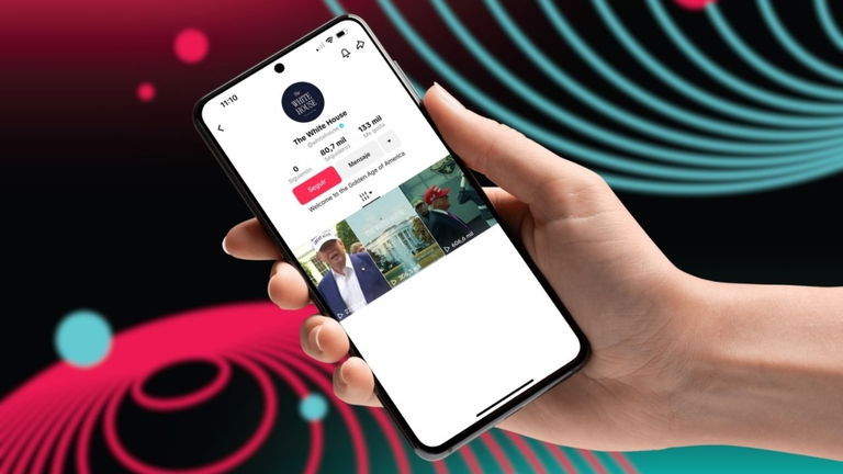 La Casa Blanca estrena cuenta oficial de TikTok, a pesar de que su futuro en Estados Unidos pende de un hilo