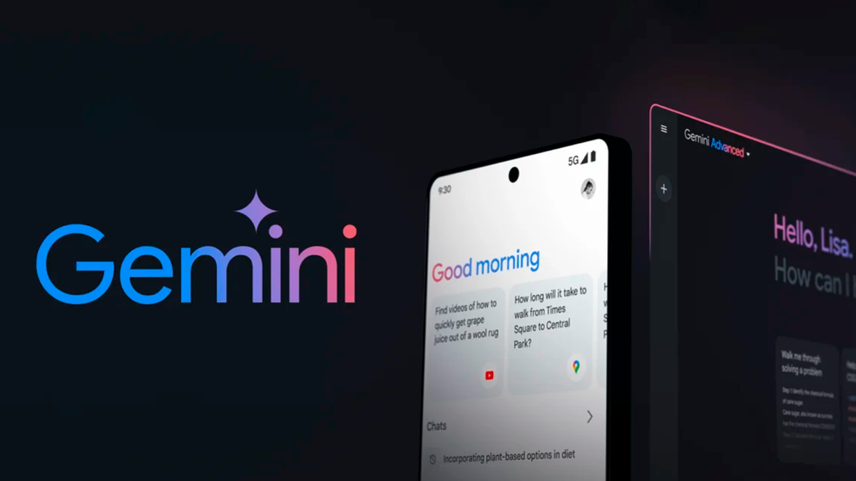 Gemini acelera el paso en la carrera de la IA: audio en la app, más ...