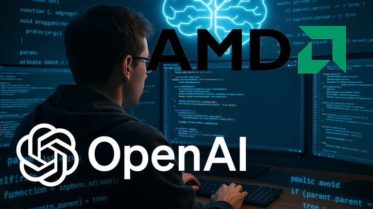 OpenAI pagará a AMD con sus propias acciones en un experimento financiero sin precedentes