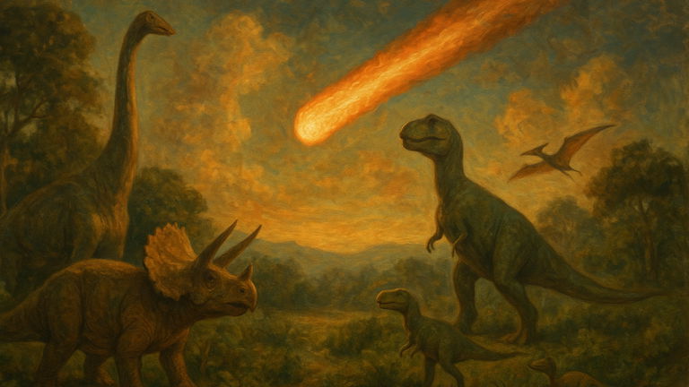 Los dinosaurios no estaban en declive: prosperaron en la Tierra hasta que cayó el meteorito