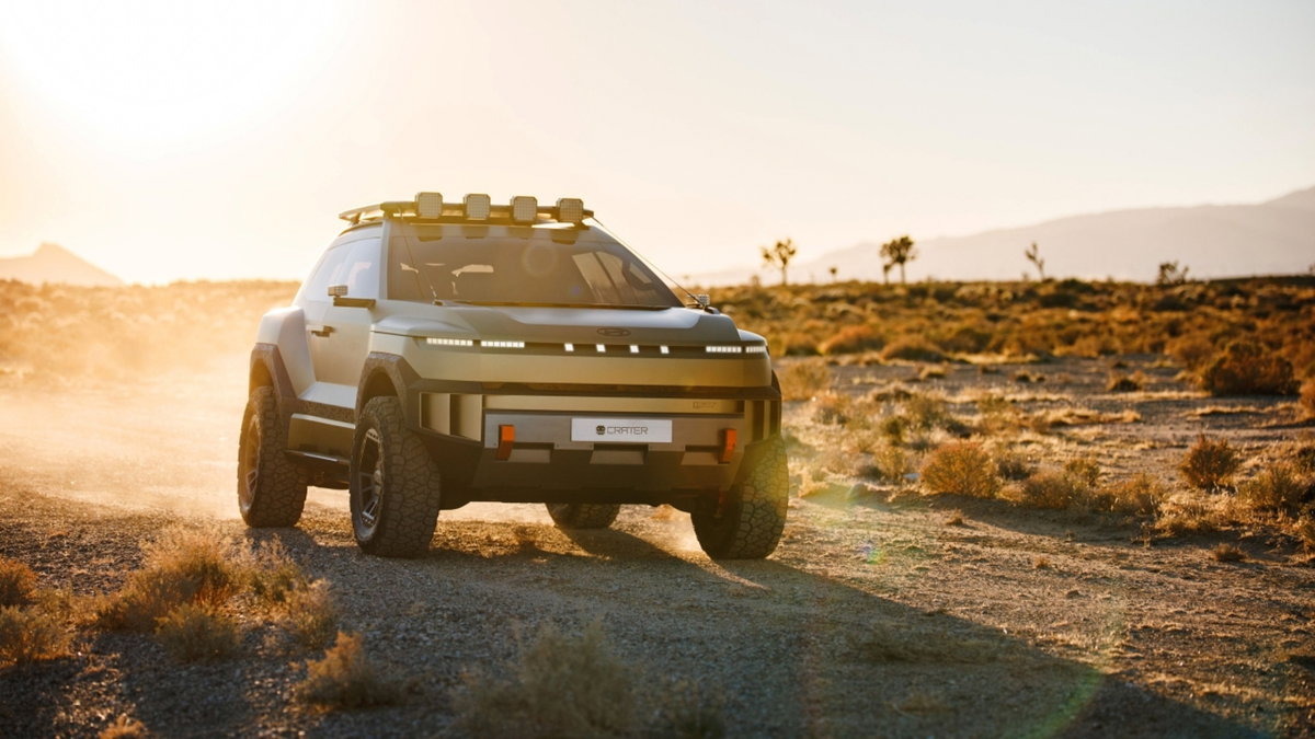 Hyundai sorprende con su CRATER Concept: un todoterreno ciberpunk que