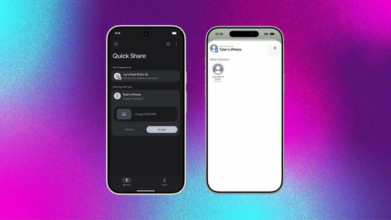 Google logra que sus teléfonos Pixel puedan compartir archivos por AirDrop con los iPhone. Lo ha conseguido sin ayuda de Apple