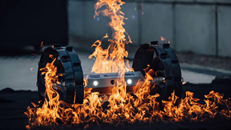 No llevan aire y son a prueba de fuego. Estos neumáticos llevarán a los vehículos espaciales al siguiente nivel