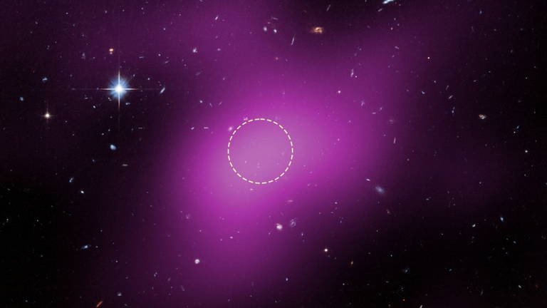 El telescopio espacial Hubble descubre un misterioso objeto cósmico, que está repleto de materia oscura