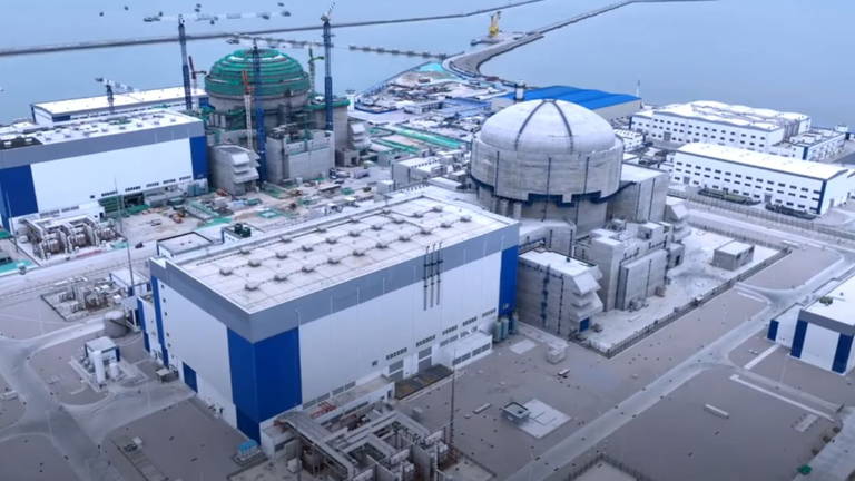 Así son los generadores de vapor que alimentan la central nuclear más grande de China